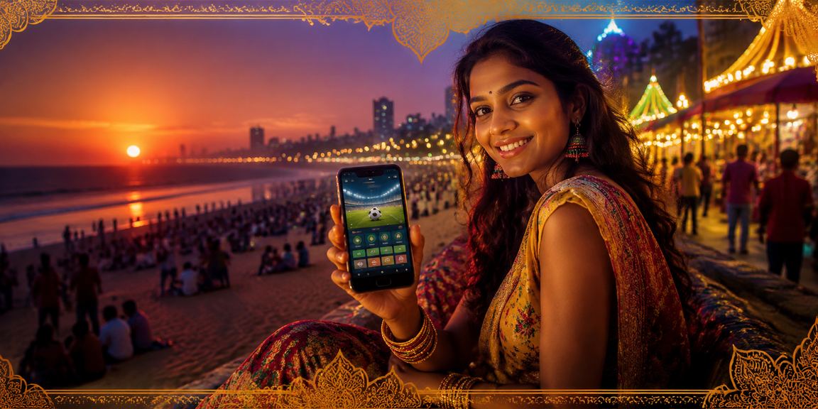 Night market in Chennai with young people playing Andar Bahar and betting