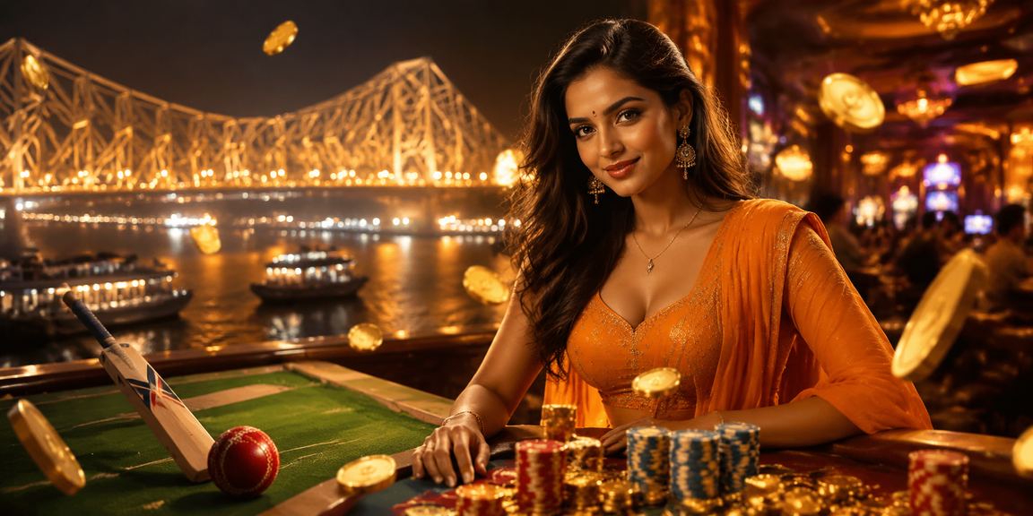 Evening lottery players checking tickets near Howrah Bridge Kolkata