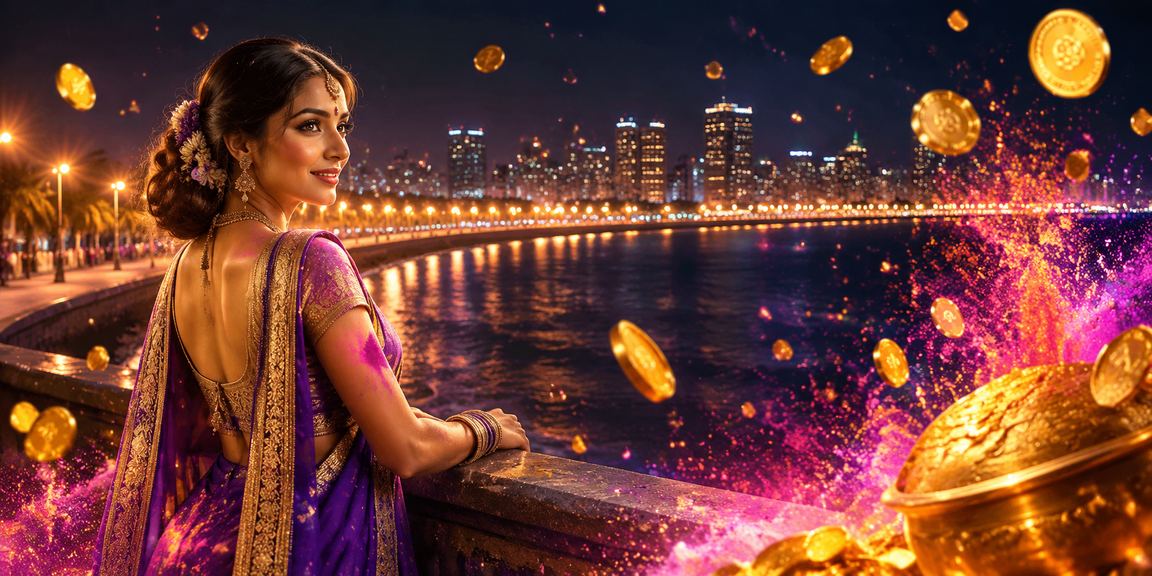 Lottery and festive cricket betting celebrations at Marine Drive Mumbai